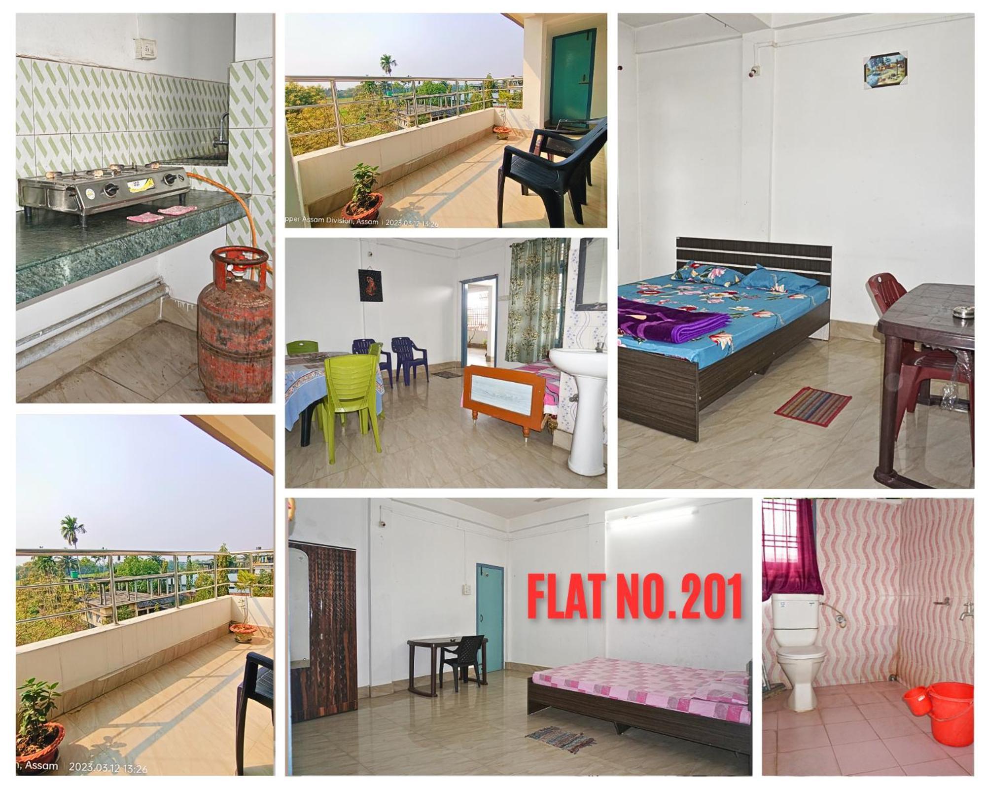 Taj Residency Holiday Homestay -Entire 1Bhk & 2Bhk Private Apartments -Call 767Ooo54Oo Jorhāt Exterior photo